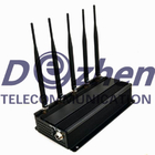 Durable 5W Jammer Mobile Phone Blocking Device , Wifi Signal Jammer 50 To 60Hz